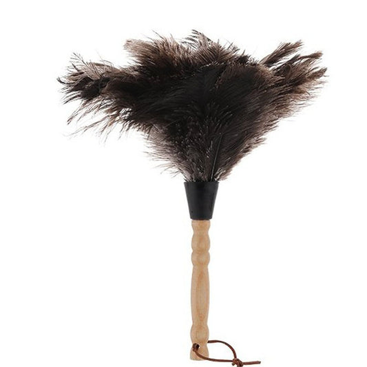 Solid Wood Handle Feather Duster
