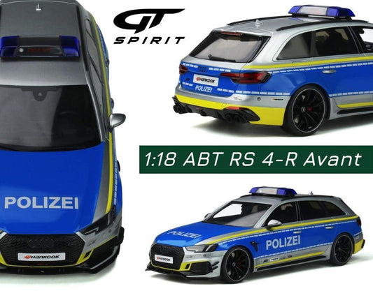 1:18 GT Spirit Audi RS4-R ABT (Polizei)