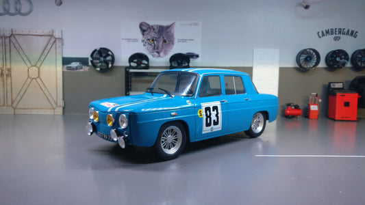 1:18 Renault 8 Gordini - WRC 1966 - JEAN-FRANÇOIS PIOT - Diecast Tuning